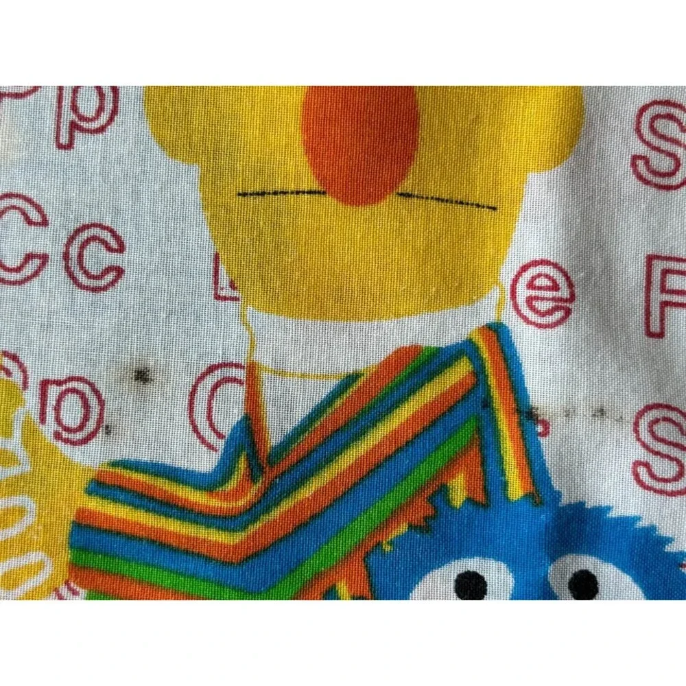 VTG Sesame Street standard size pillow case ABCs